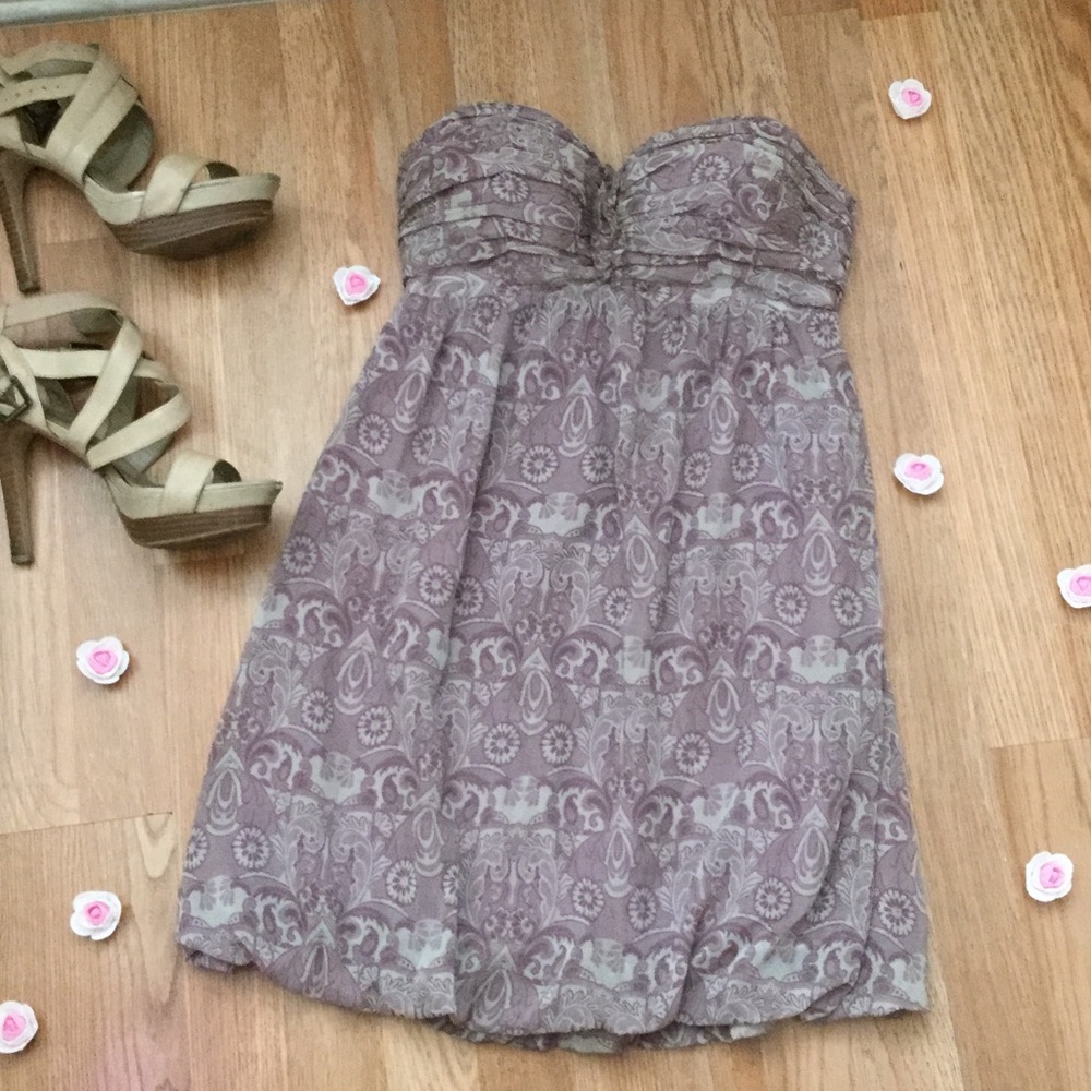 Guess Strapless A-line Dress😻👡